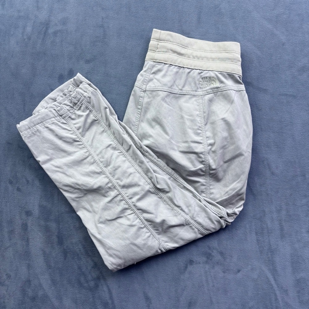 The North Face Aphrodite 2.0 Capri Pants Womens S Gray Hiking Outdoor Utility